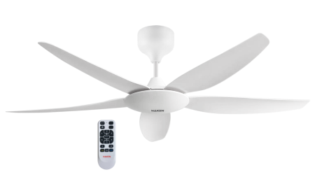 Quạt trần DC 5 cánh HAKEN Model HK-QT05WH
