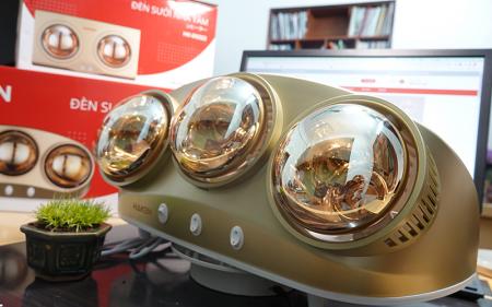 Đèn sưởi nhà tắm 3 bóng HAKEN Model HK-DS263