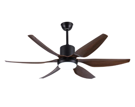 Quạt trần đèn DC 6 cánh HAKEN Model HK-QT06BB