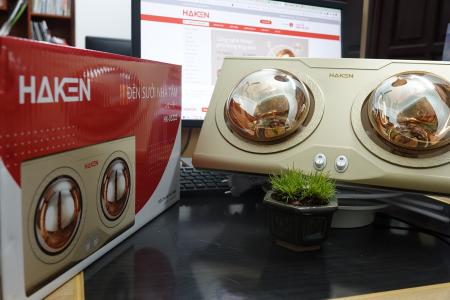 Đfn sưởi nhà tắm 2 bóng HAKEN Model HK-DS222