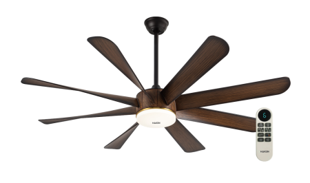 Quạt trần đèn DC 8 cánh HK-QT08