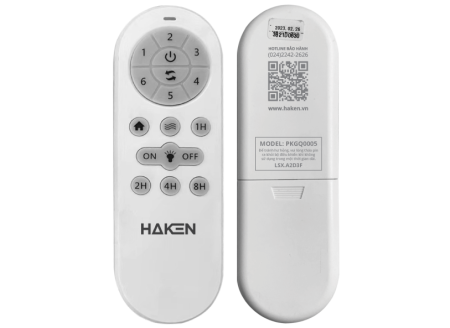 Điều khiển cầm tay quạt trần HAKEN Model PKGQ0005