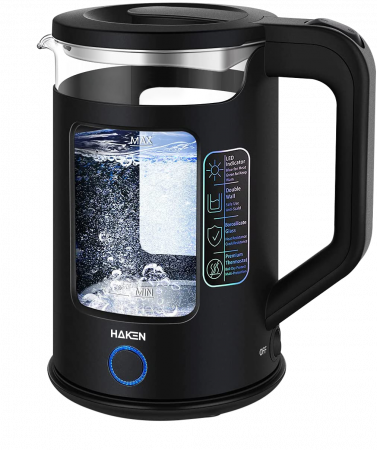 Ấm sêu tốc 2 lớp HAKEN 1500W 1.8L Model HK-ASG06B