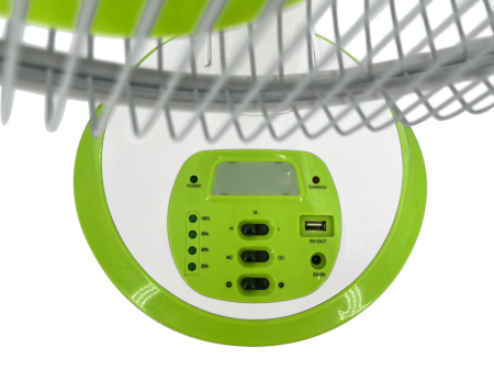 Quạt sạc tích điện cao cấp HAKEN Model HK-RF68G