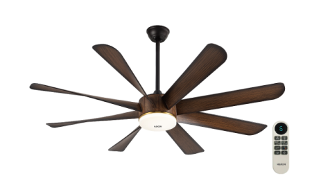 Quạt trần đèn DC 8 cánh HK-QT08