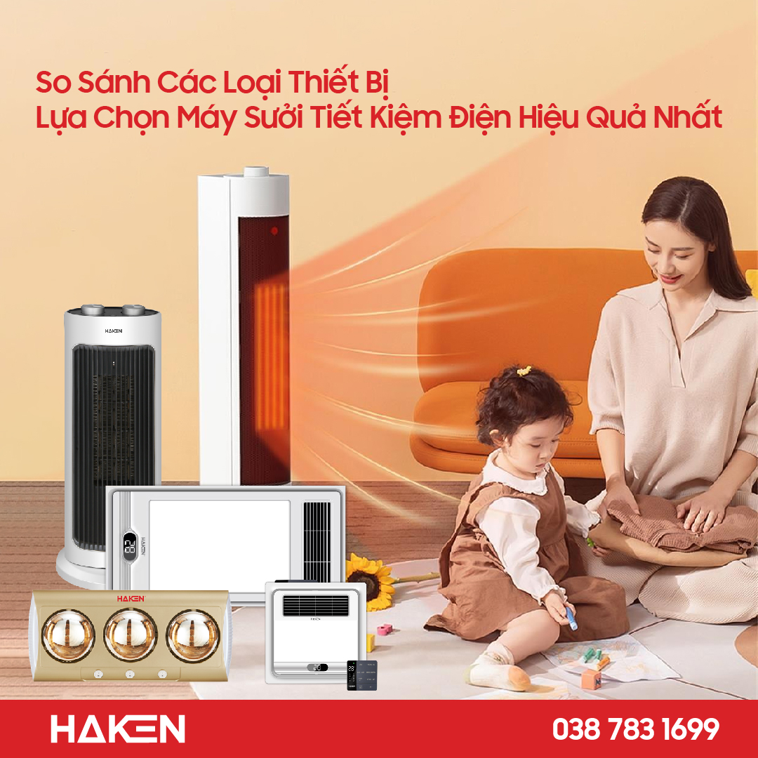 So Sánh Các Loại Thiết Bị & Lựa Chọn Máy Sưởi Tiết Kiệm Điện Hiệu Quả Nhất