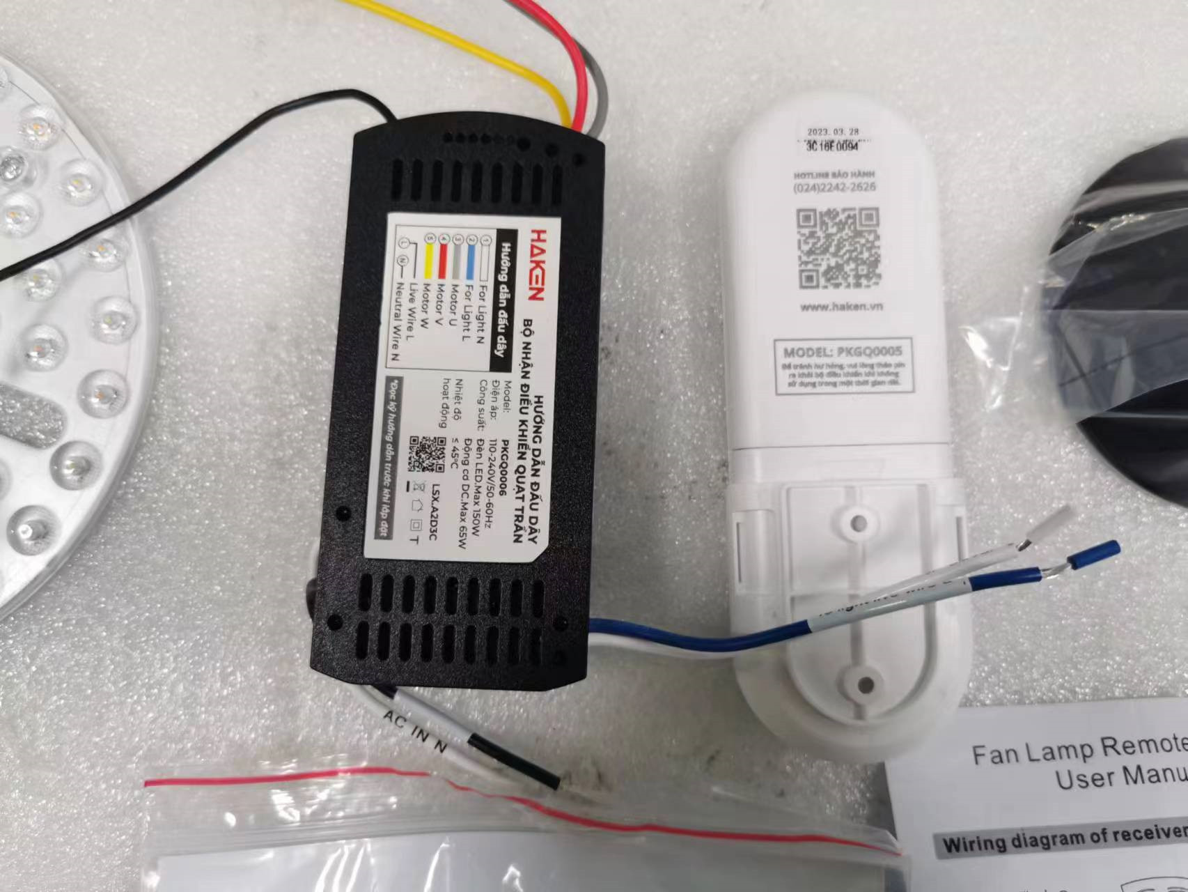 KHẮC PHỤC LỖI REMOTE ĐIỀU KHIỂN, CONTROLLER CỦA QUẠT TRẦN TRANG TRÍ