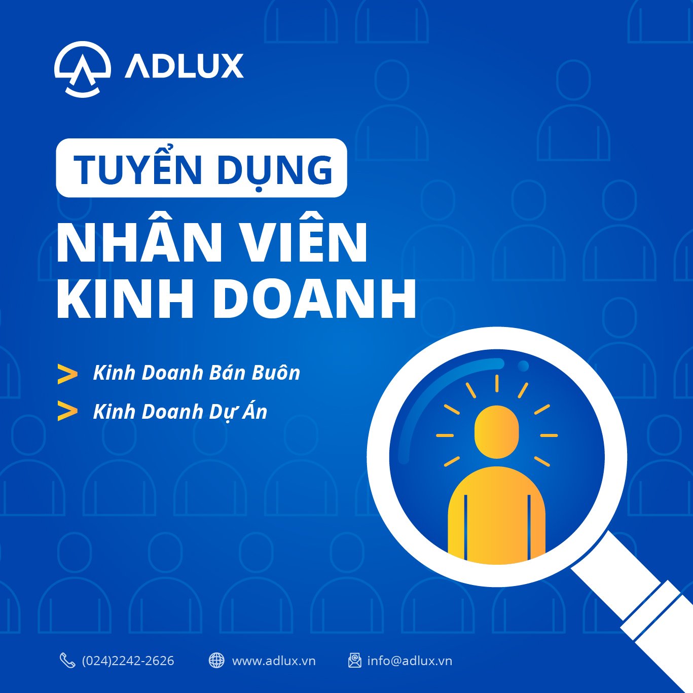 THÔNG BÁO TUYỂN DỤNG